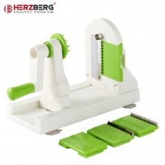 Herzberg Cooking Herzberg HG-8030 : Ensemble de spirales à légumes