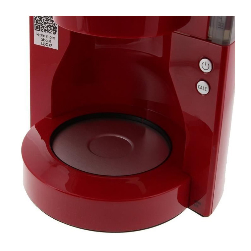 MELITTA 1011-17 Cafetiere filtre Look IV Selection - Rouge