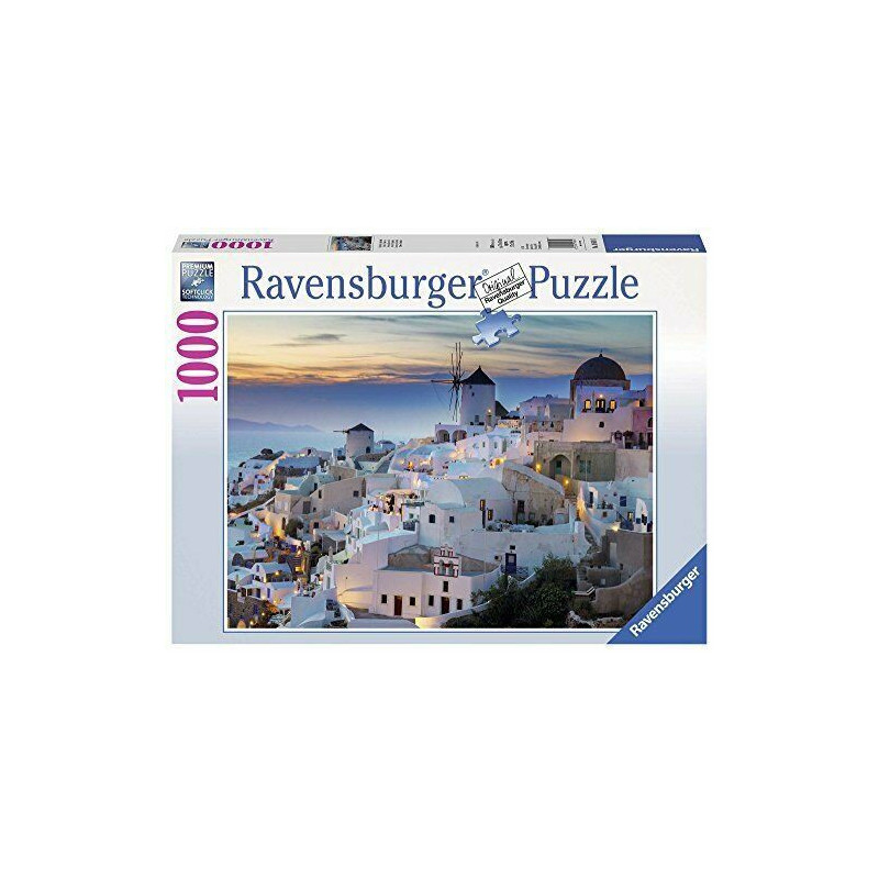 Puzzle 1000 pièces Ravensburger Santorin