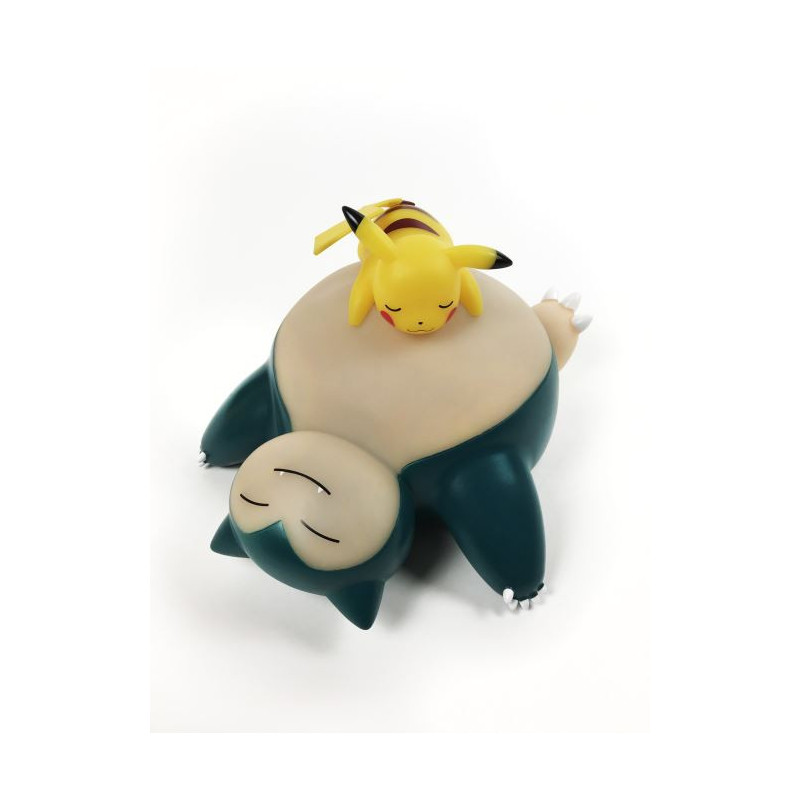 Figurine Teknofun Pokémon Snorlax et Pikachu 3D lampe LED
