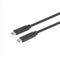 Câble USB Type C 3.1 10 Go s Erard Noir