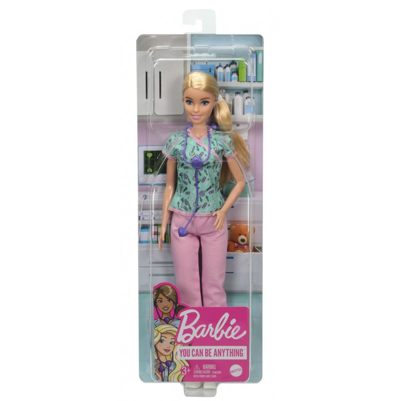 Poupée Barbie Infirmière avec accessoires