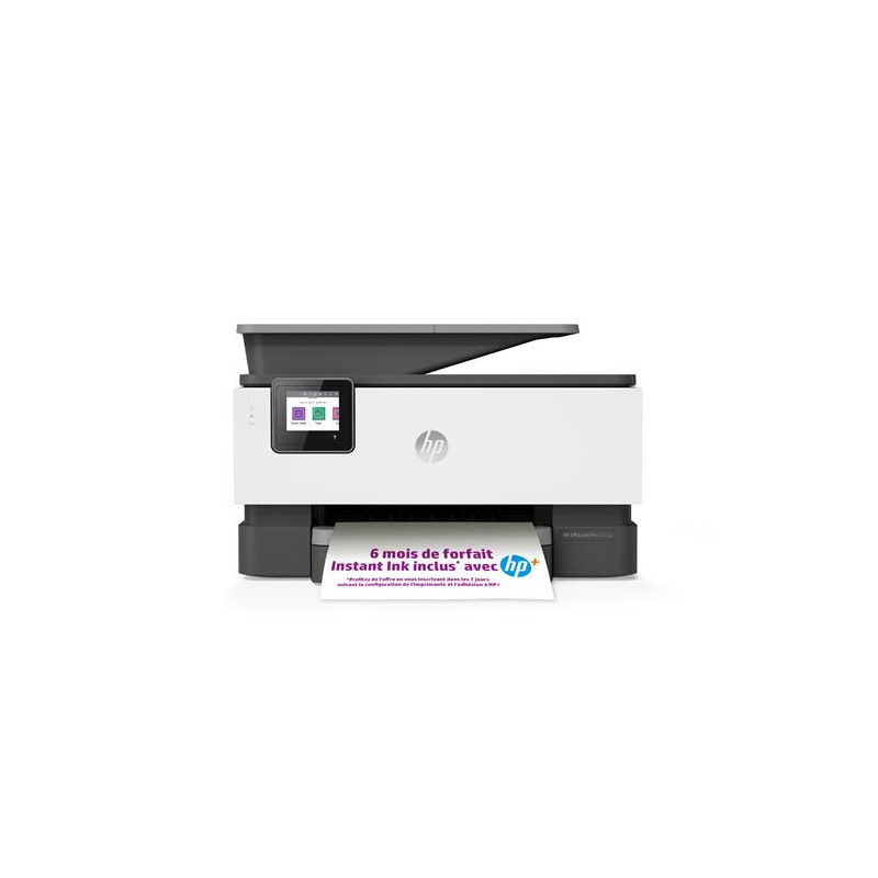 Imprimante multifonction HP Officejet Pro 9012e Gris et blanc