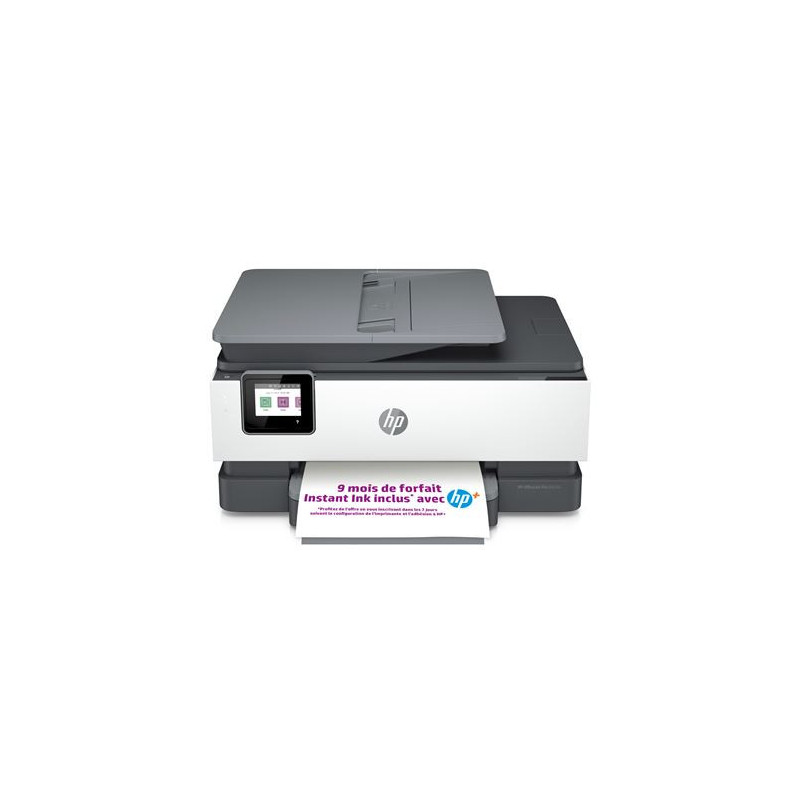 Imprimante Tout en un HP OfficeJet Pro 8024e Blanc et gris