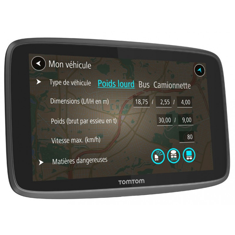 NAVIGATEUR GPS CAMION/CAMPING CAR TOMTOM GO PRO 620