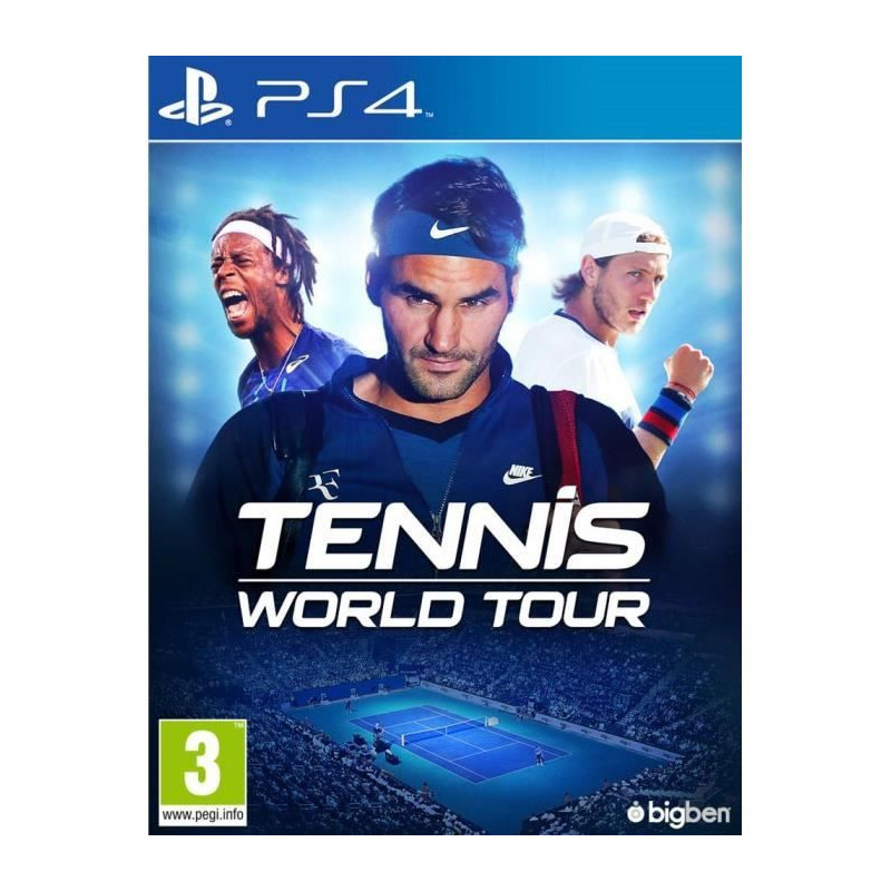 Tennis World Tour jeu PS4
