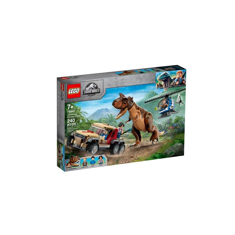 LEGO® 76941 Jurassic World La Chasse du Carnotaurus, Dinosaure