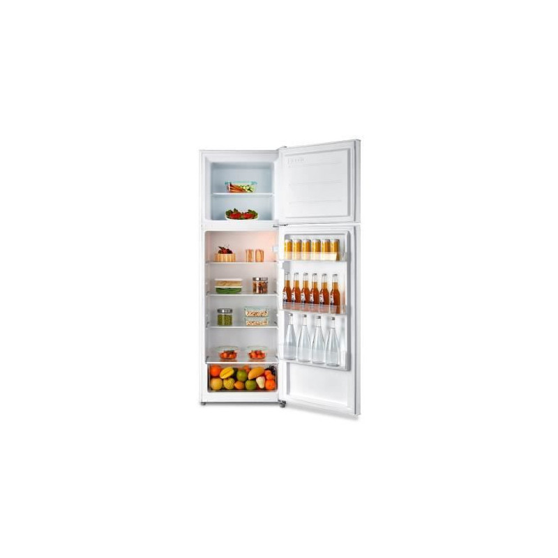 Réfrigérateurs combinés 294L Froid Statique CONTINENTAL EDISON 59.5cm F, CEF2D300W1