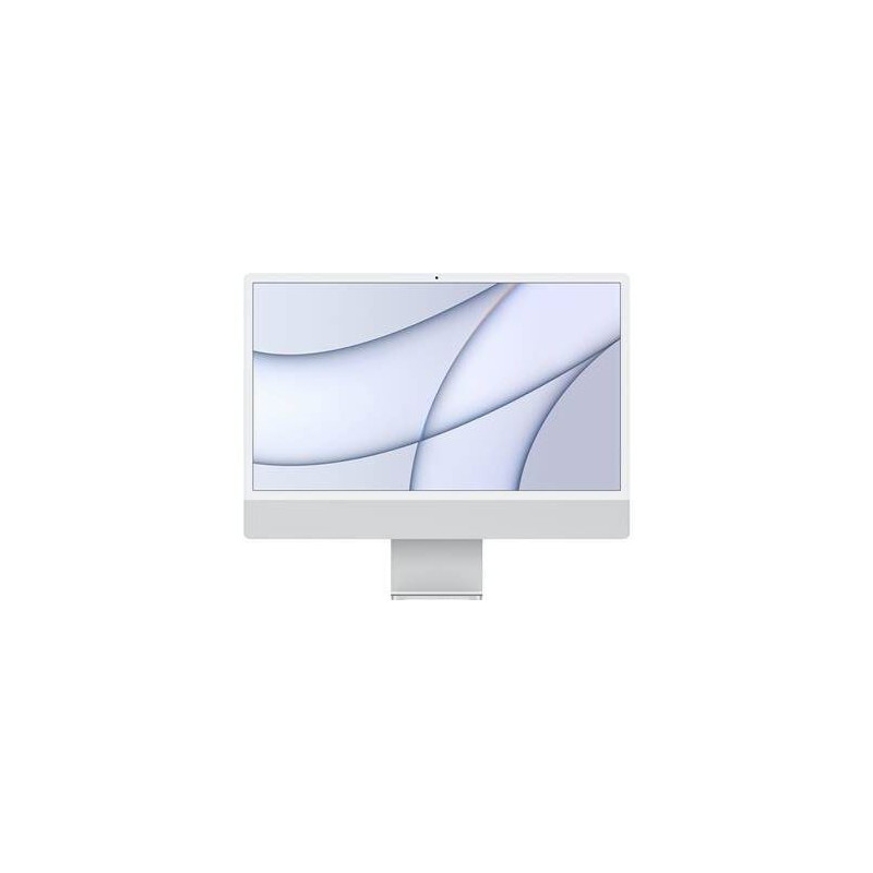 Apple iMac 24" 1 To SSD 16 Go RAM Puce M1 CPU 8 cœurs GPU 8 cœurs Argent Nouveau