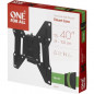 ONE FOR ALL WM2221 Support TV Smart 33-102 cm 13-40 - Poids max. : 50kgs - Inclinable 15 - Garantie 10 ans