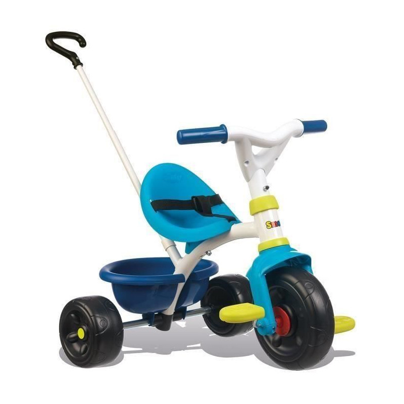 SMOBY Tricycle Enfant Evolutif Be Fun Bleu