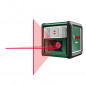 Laser lignes Bosch - Quigo Livre avec Pince universelle MM2 , Adaptation de fixation rapide et 2 piles AAA