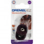 Lot de 2 Tampons abrasifs DREMEL S512  EZ SpeedClic, Diametre 25mm, Grain 320