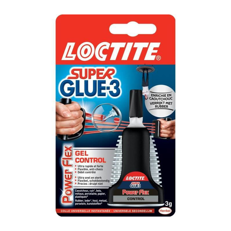 Super glue 3 Loctite - Control gel 3 g