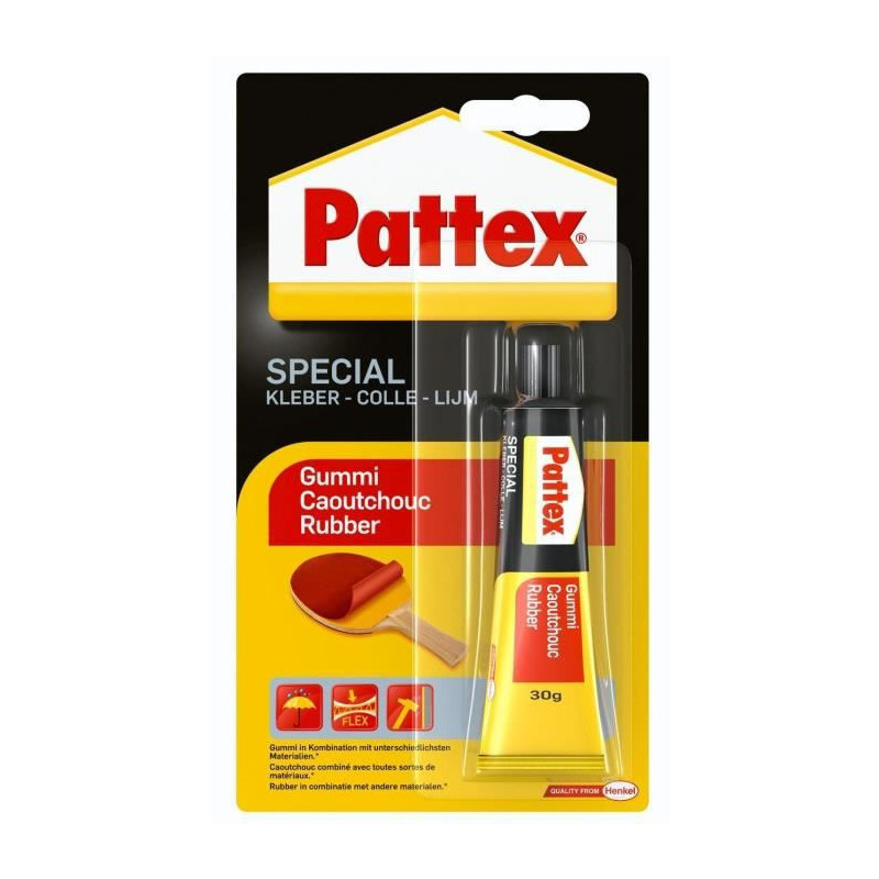 PATTEX Specialites Caoutchouc tube 30gr