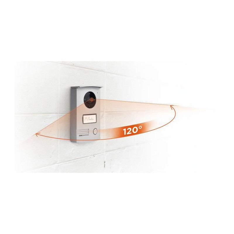 SCS SENTINEL - Interphone video filaire Ecran tactile 7 - VisioDoor 7+