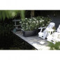 ELHO Jardiniere Green Basics 60 - Vivre noir - Exterieur - XXL - L 29,5 x W 59,2 x H 27,7 cm