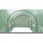 Serre de Jardin tunnel - 6 m2 - Toile en polyethylene 140g + tube acier diam 18mm
