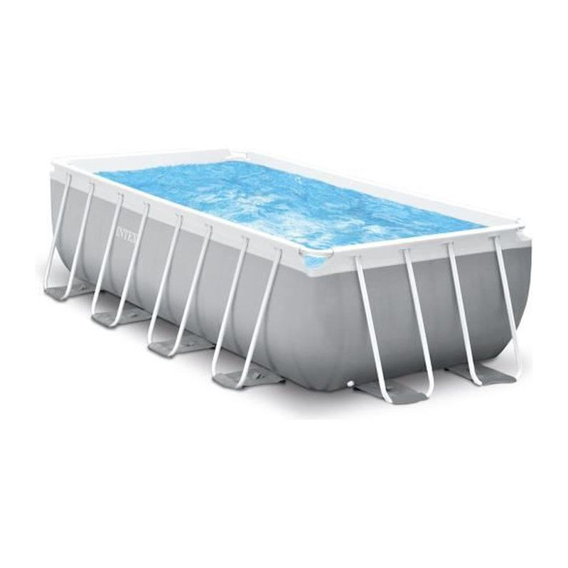 Kit piscine - INTEX prism frame - Rectangulaire tubulaire - l4,00 x l2,00 x h1,22 m