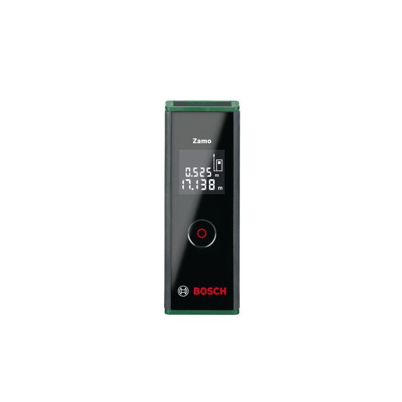 Telemetre Laser Bosch - Zamo 3e Generation, Portee: jusqua 20m, livre avec 2 piles 1,5 V LR03 AAA et boite en carton