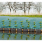 Toile de paillage paysages - vert 90 gr/m2 - 1x25m