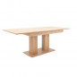Table a manger extensible - Decor chene artisan - L140/220 x P 90 x H 80 cm