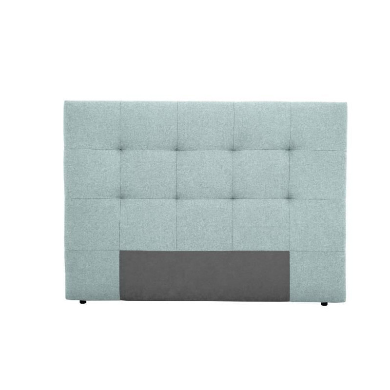 Tete de lit 165 x 120 cm - Bleu-Vert Celadon - Pour couchage 140 et 160 - HERA