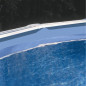 Piscine hors-sol GRE Dream Pool - Rond - O3,70 m x H1,22 m - En acier - Filtration a cartouche