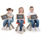 Smoby - Kid Chaise - Mobilier pour Enfant - Des 18 Mois - Interieur et Exterieur - Rouge Brique