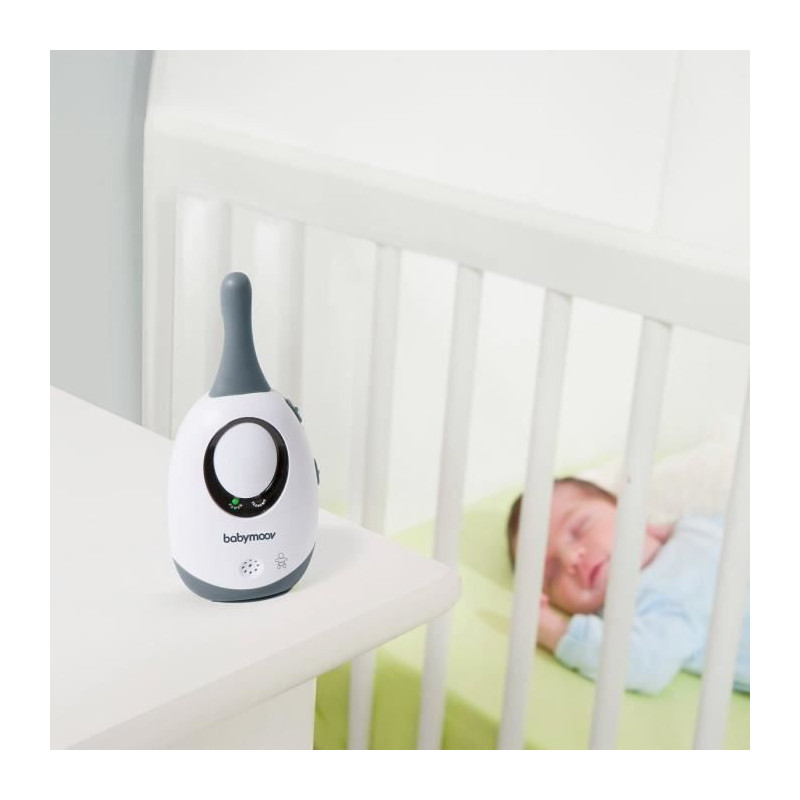 BABYMOOV Ecoute-bebe Babyphone Simply Care Gris