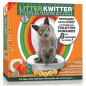LITTER KWITTER Kit dapprentissage a lutilisation des toilettes de la maison - Pour chat