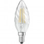 OSRAM Ampoule LED Flamme torsadee clair filament 4W40 E14 chaud