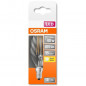 OSRAM Ampoule LED Flamme torsadee clair filament 4W40 E14 chaud
