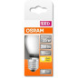 OSRAM Ampoule LED Spherique verre depoli 2,5W25 E27 chaud