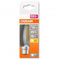 OSRAM Ampoule LED Flamme clair filament 4W40 B22 chaud
