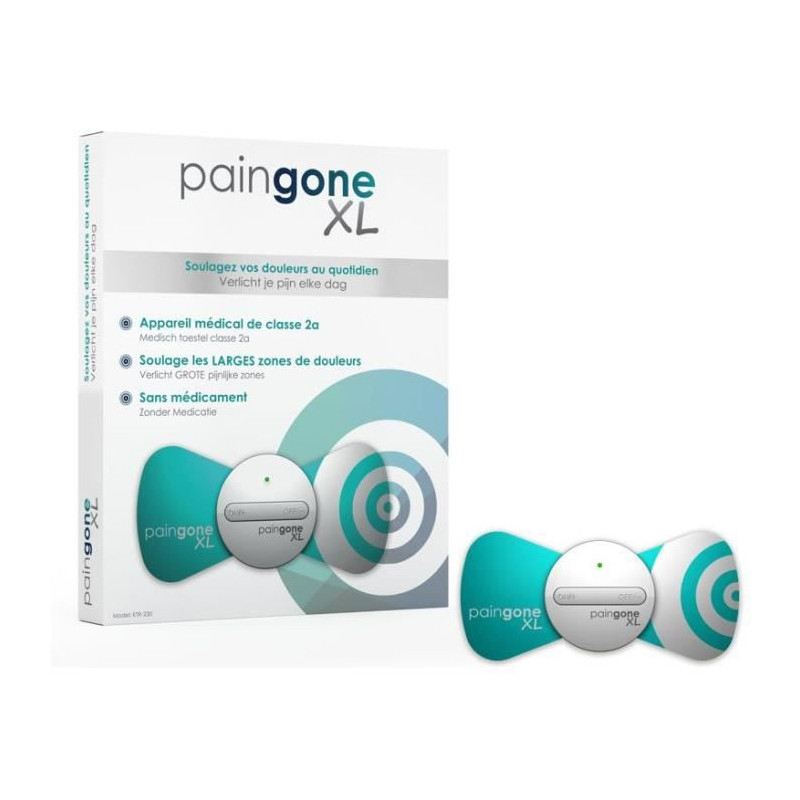 Paingone XL - Soulage les Larges Zones de douleurs telles que le dos, les epaules et les cuisses