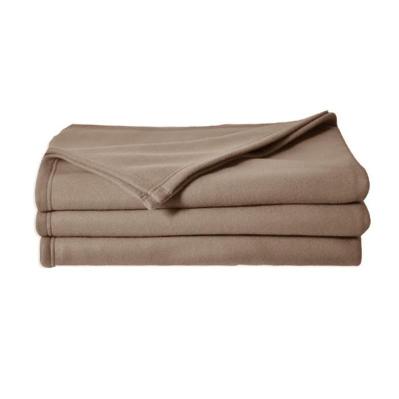 POLECO couverture polaire TAUPE 180