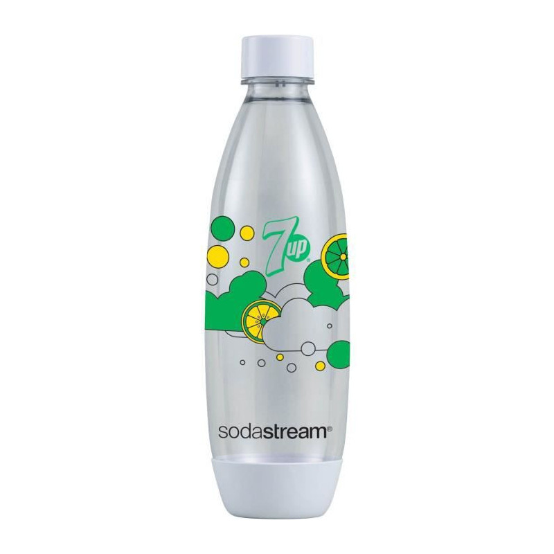 SODASTREAM 3000842 - Bouteille PET 1L - Fuse 7up