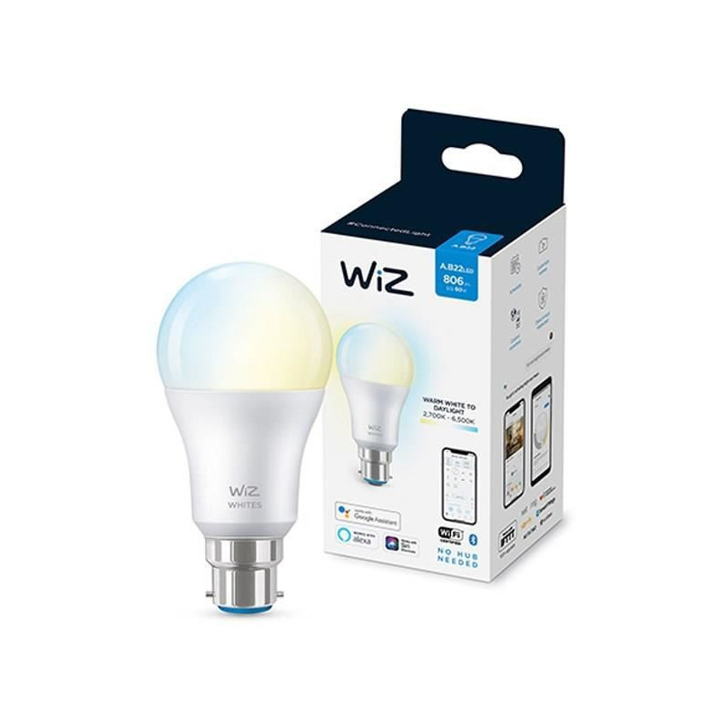 WiZ Ampoule connectee  Blanc variable B22 60W