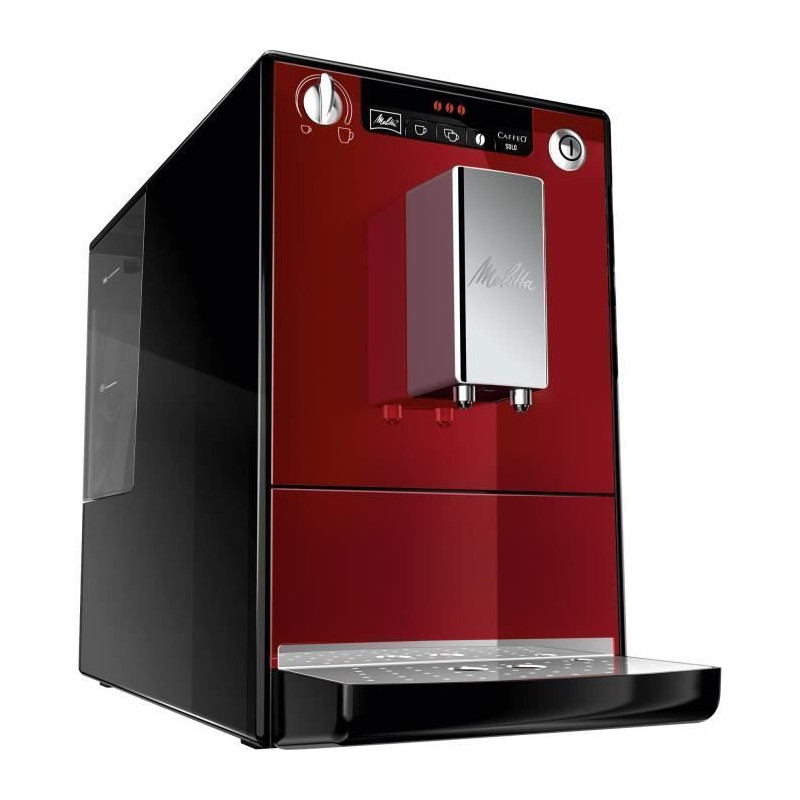 MELITTA E950-104 Machine expresso automatique avec broyeur Caffeo Solo - Rouge