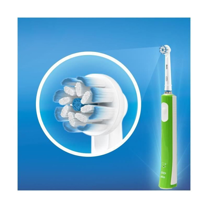 Oral-B Junior 6+ Brosse a dents electrique rechargeable - Vert