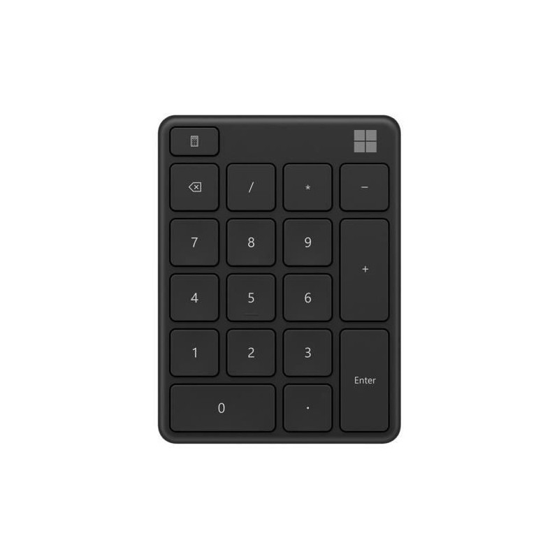 MICROSOFT Pave numerique sans-fil - Bluetooth 5.0 - Noir Mat