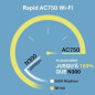Repeteur Wi-Fi AC 750 Mbps - TPLINK - RE190