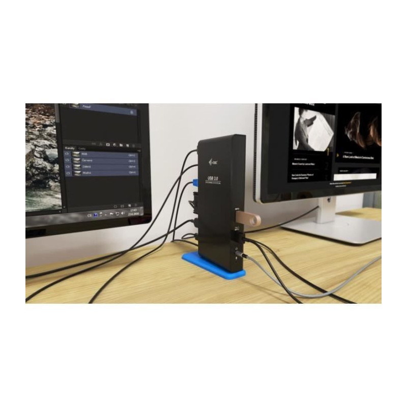 i-tec - USB 3.0 Station daccueil Universelle pour Ordinateur Portable