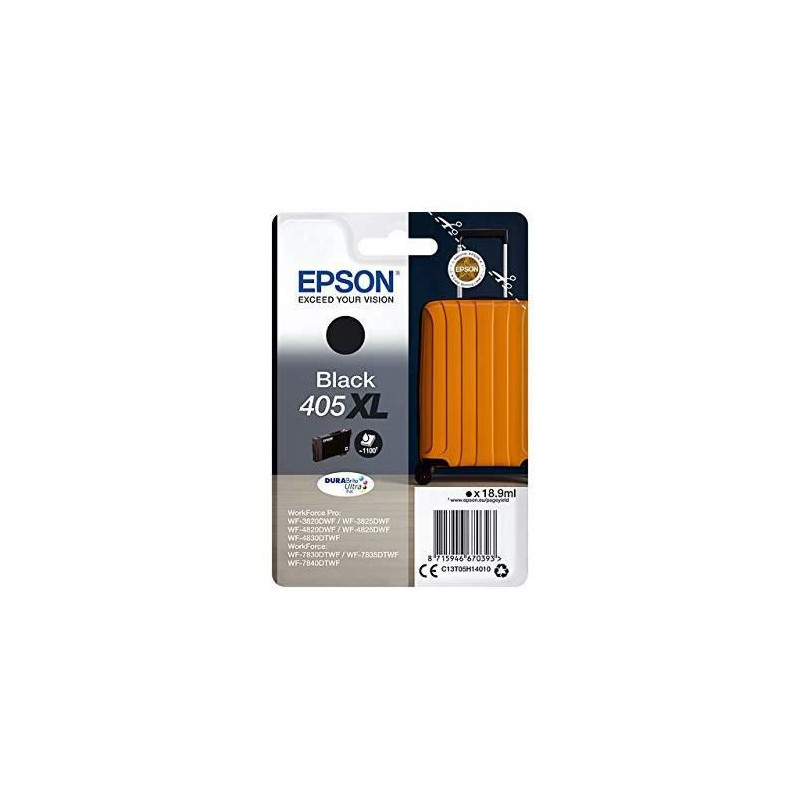 EPSON Cartouche dencre 405 XL Noir - Valise C13T05H14010