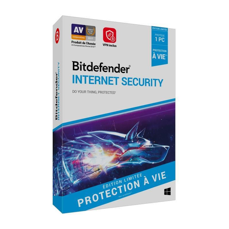 Bitdefender Internet Security 2021 - a vie - 1 PC