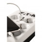 Multiprise/Parafoudre - Eaton Protection Box 6 USB FR - PB6UF - 6 prises FR + 2 ports USB - Blanc + Noir