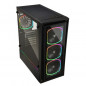 ENERMAX BOITIER PC ENERMAX StarryFort - Gaming - Noir - Verre trempe - Format ATX ECA-SF30-M1BB-ARGB StarryFort