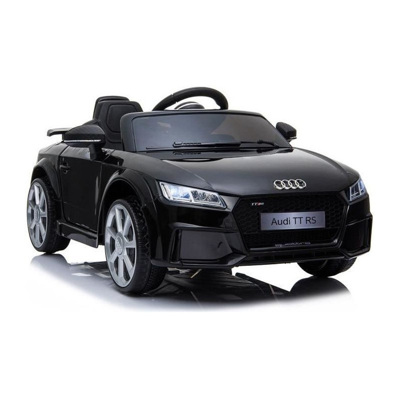 Voiture electrique Audi TT RS pour enfant 12V - noir - E-ROAD