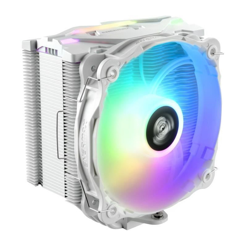 ENERMAX ETS-F40 Refroidisseur a air RGB Adressable pour processeur  - Blanc